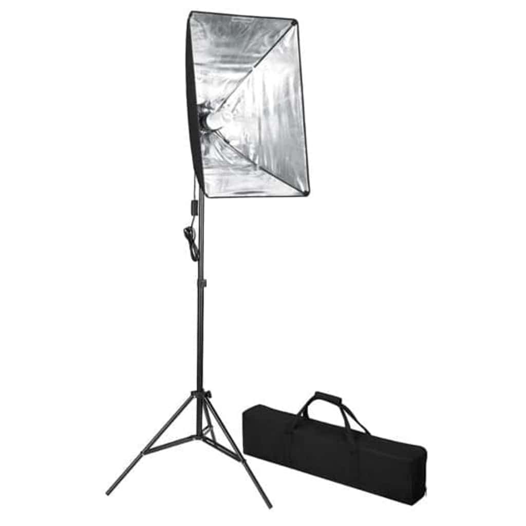 vidaXL Fotostudioset achtergrond softboxlamp - foto 8