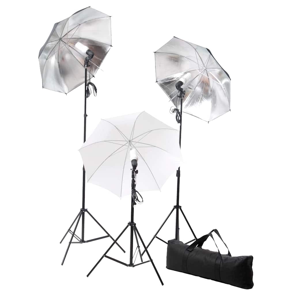 vidaXL Fotostudioset achtergrond verlichtingsset - foto 10
