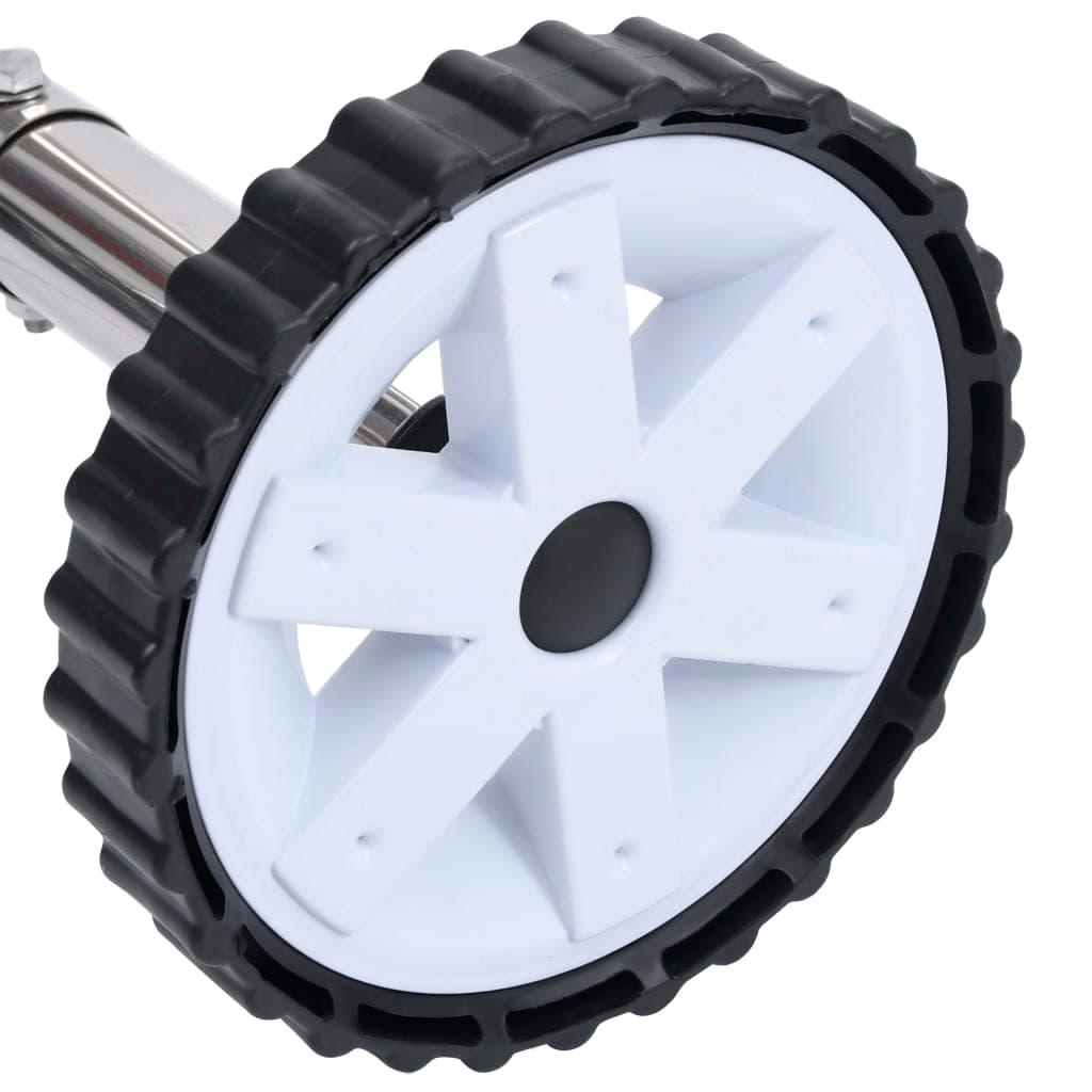vidaXL Zwembadhoesroller roestvrijstalen frame - foto 5