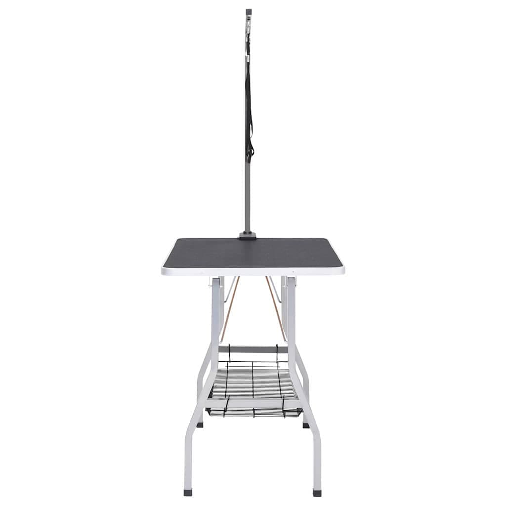 vidaXL Hondentrimtafel verstelbaar 2 lussen opbergschap - foto 4