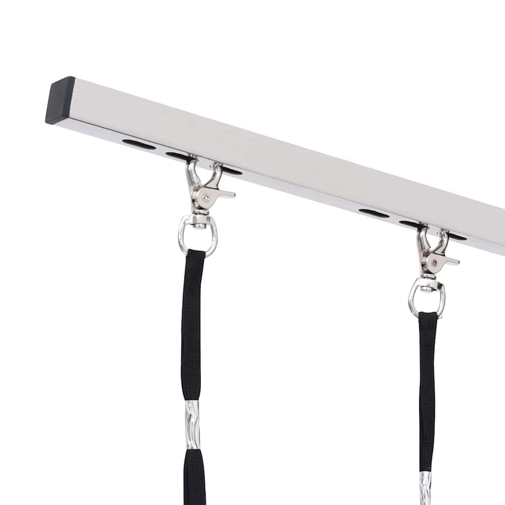 vidaXL Hondentrimtafel verstelbaar 2 lussen opbergschap - foto 7