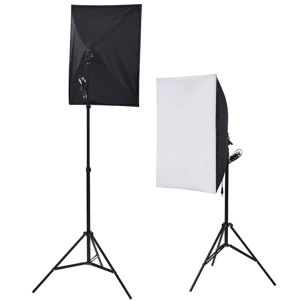 vidaXL Fotostudioset softboxlampen paraplu' achtergrond reflector - foto 3