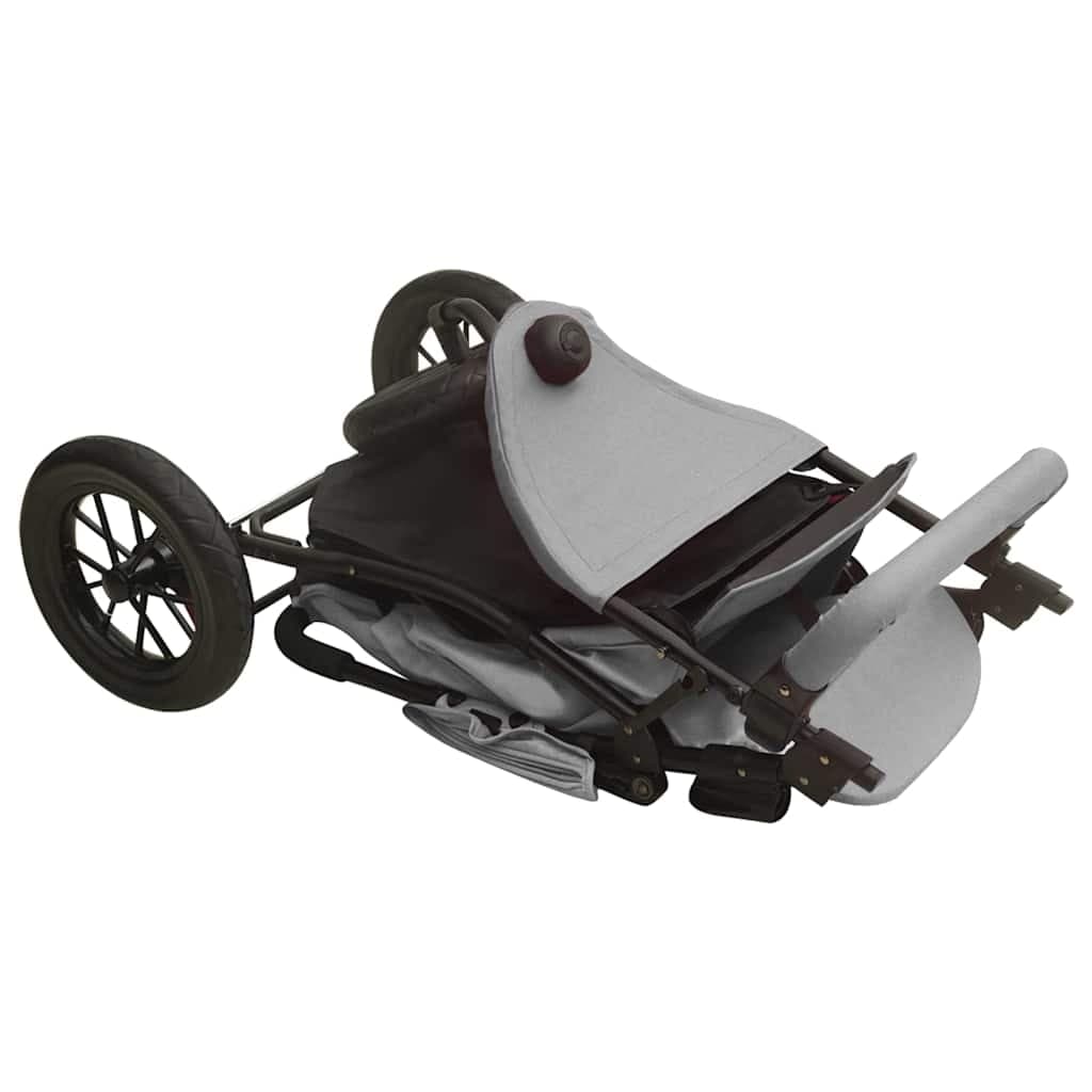 vidaXL Kinderwagen staal - foto 7