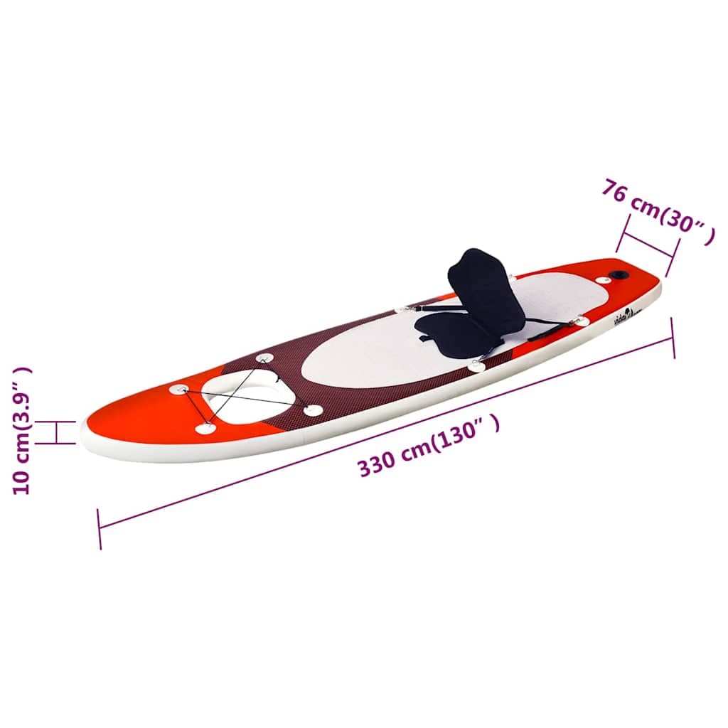 vidaXL Stand Up Paddleboardset opblaasbaar - foto 12