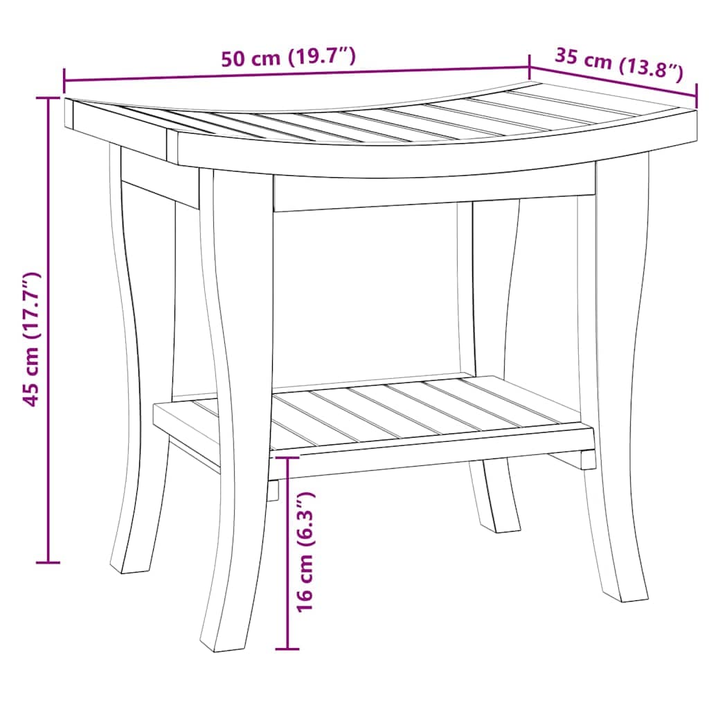 vidaXL Badkamertafel - foto 8