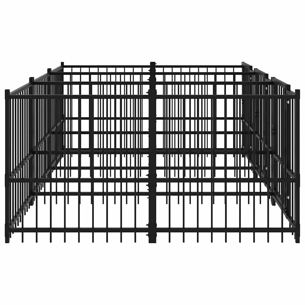 vidaXL Hondenkennel buiten 5,63 ² - foto 4