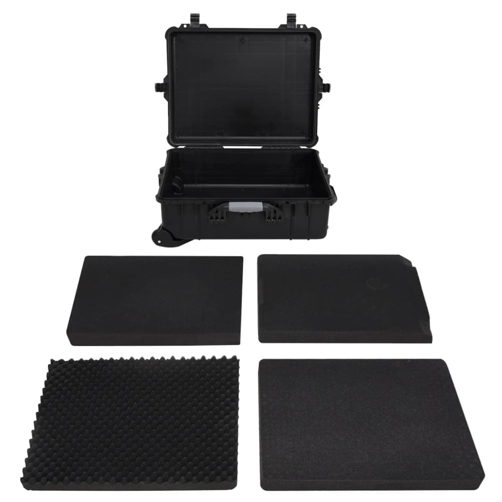 vidaXL Flightcase op wieltjes PP - foto 2