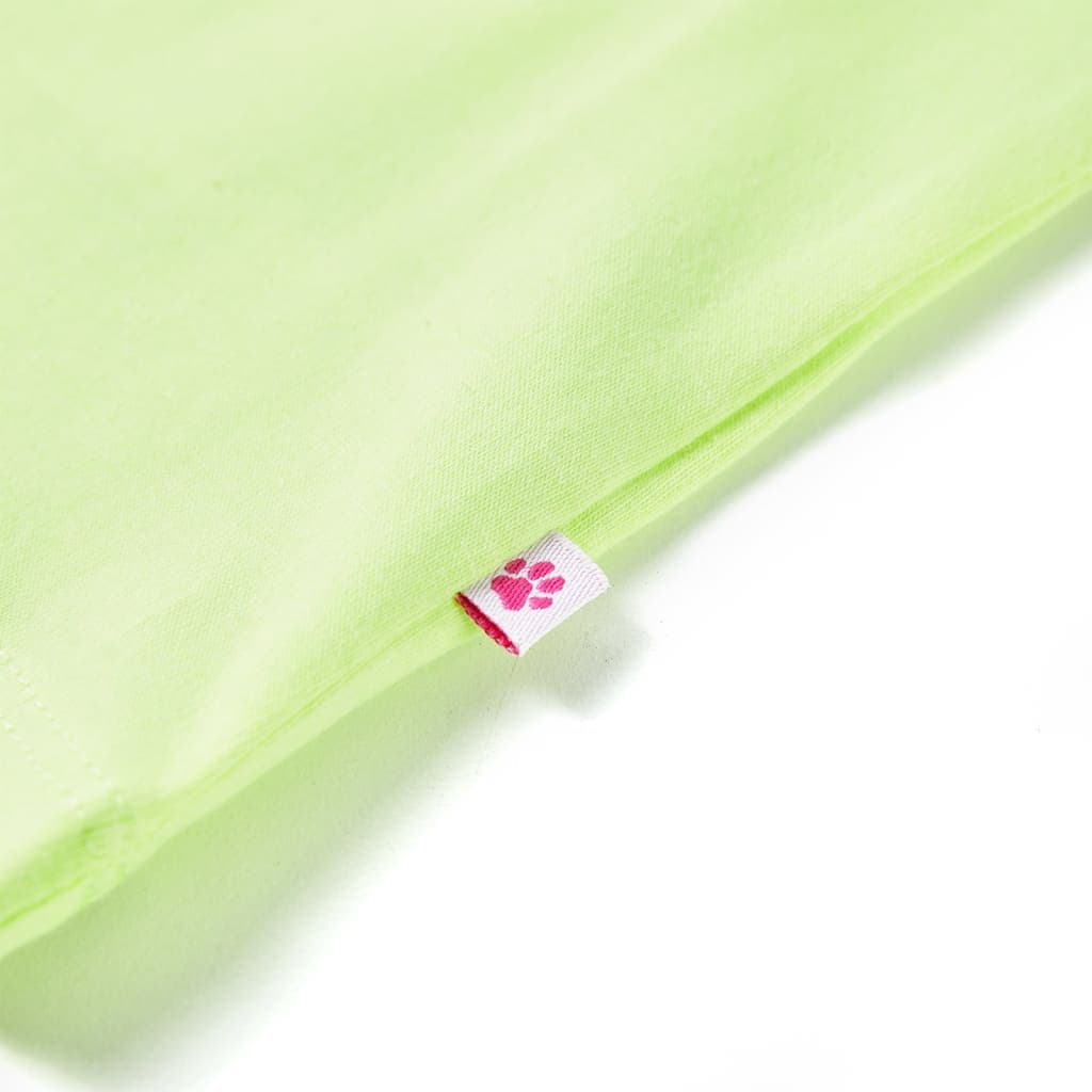 vidaXL Kindershirt 116 fluorescerend - foto 5