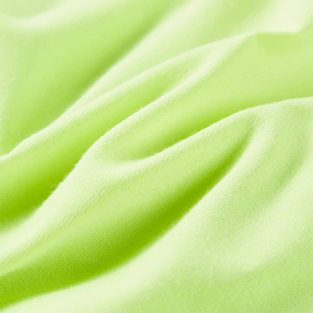 vidaXL Kindershirt 116 fluorescerend - foto 7