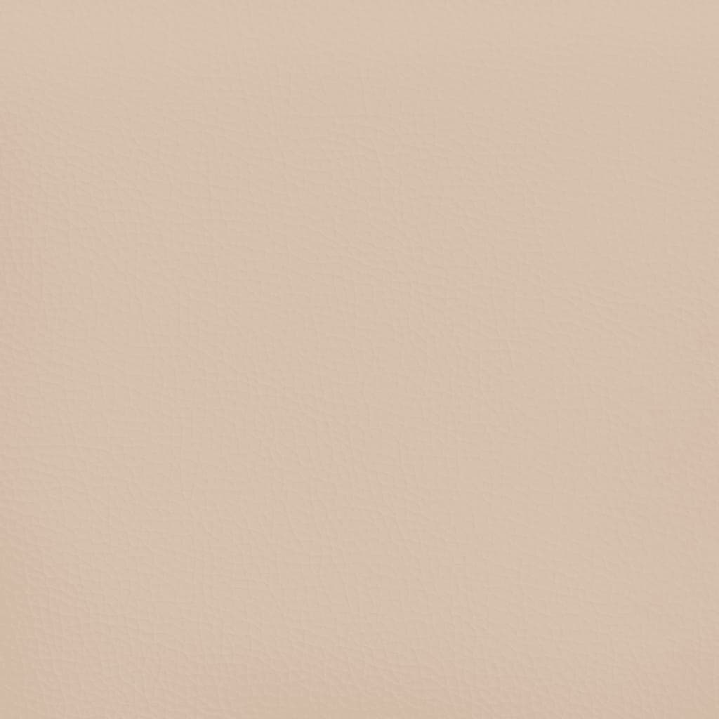 vidaXL Pocketveringmatras medium cappuccinokleurig - foto 6