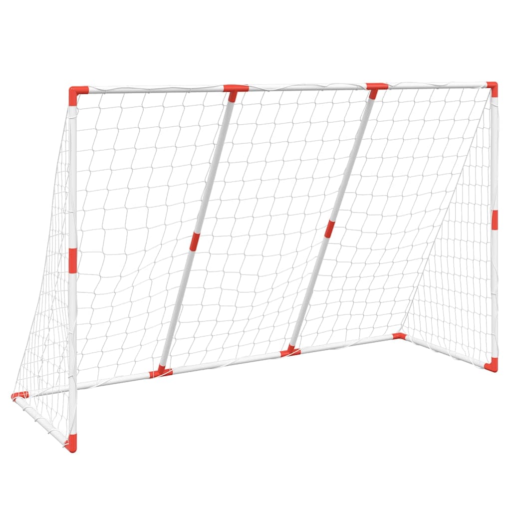 vidaXL Kindervoetbaldoel ballen 2-in-1 - foto 4
