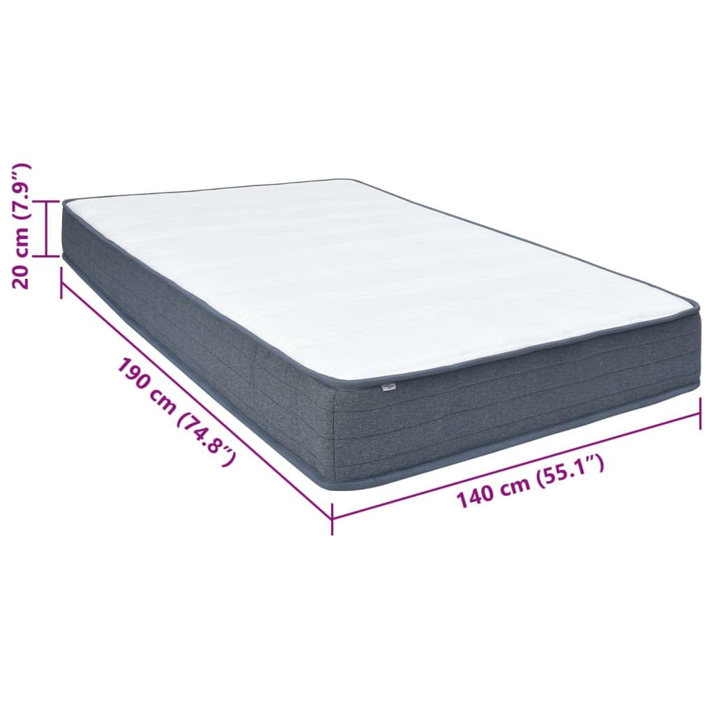 vidaXL Boxspringmatras medium zacht - foto 12