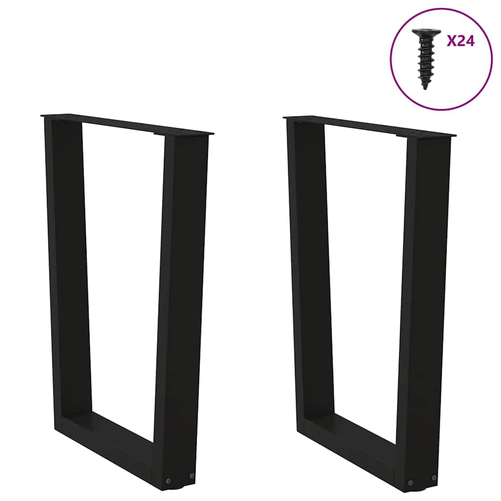 vidaXL Eettafelpoten V-vormig 60x(72-73,3) cm - foto 3