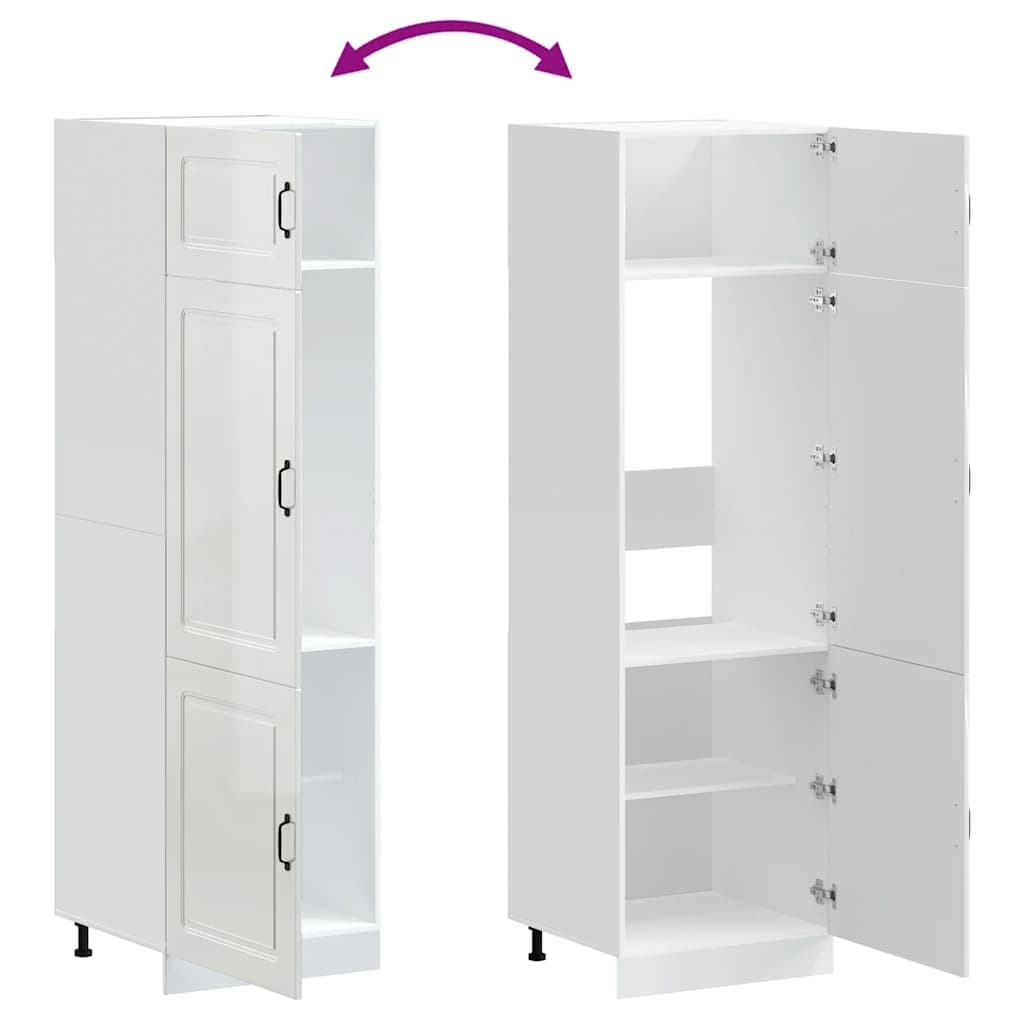 vidaXL Keukenkast Kalmar hoogglans - foto 7