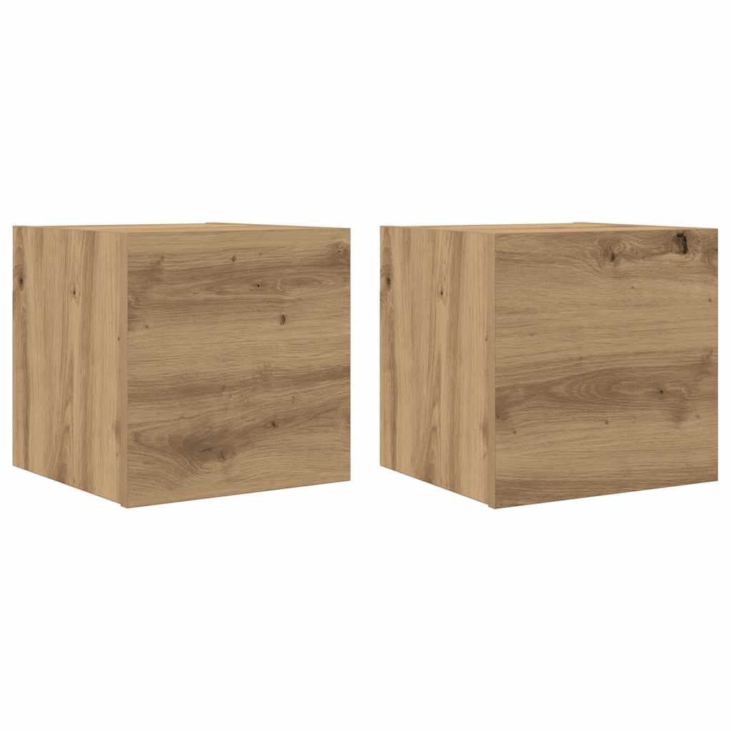 vidaXL Tv-wandmeubelen artisanaal eikenkleurig - foto 2