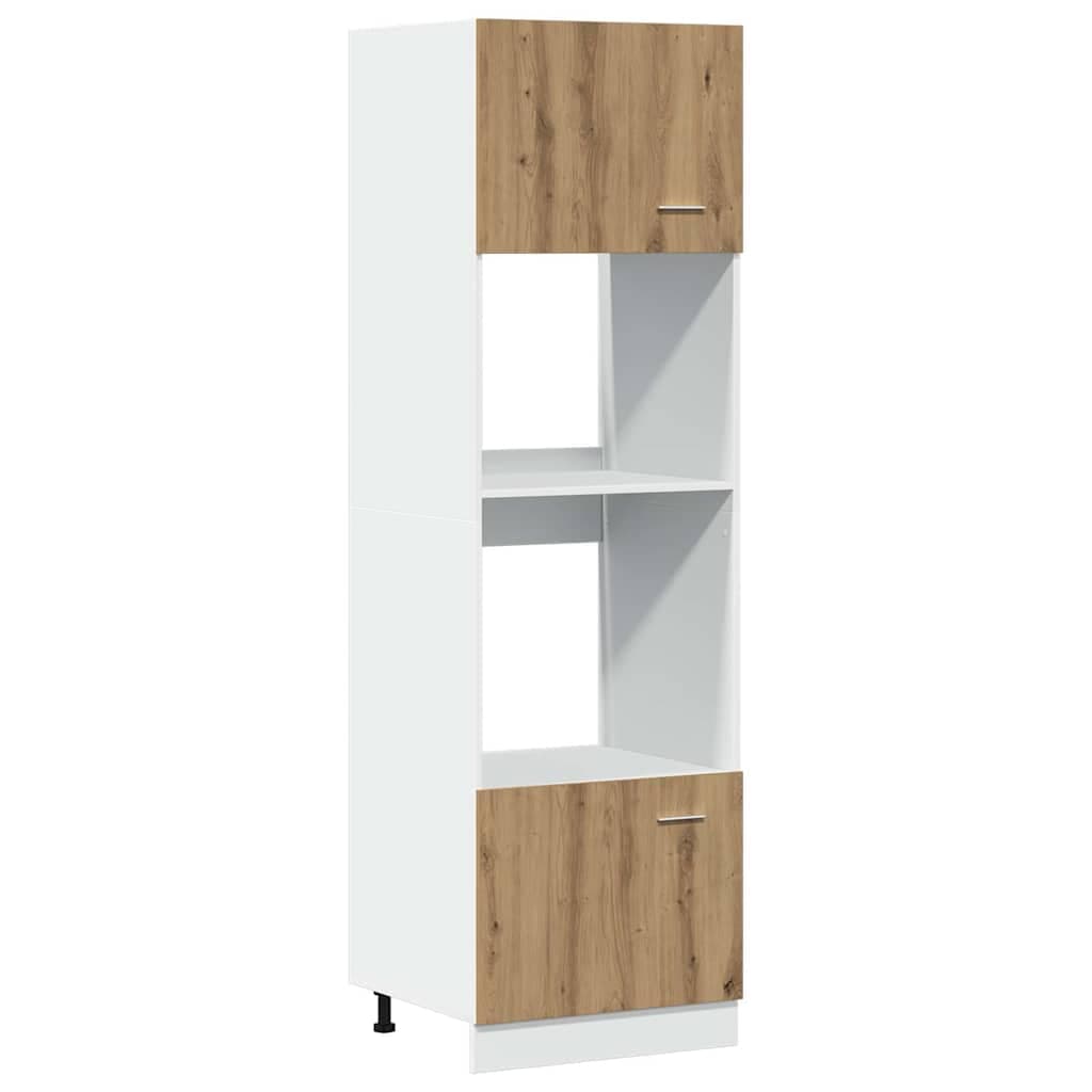 vidaXL 7-delige Keukenkastenset Lyon artisanaal eikenkleurig - foto 4