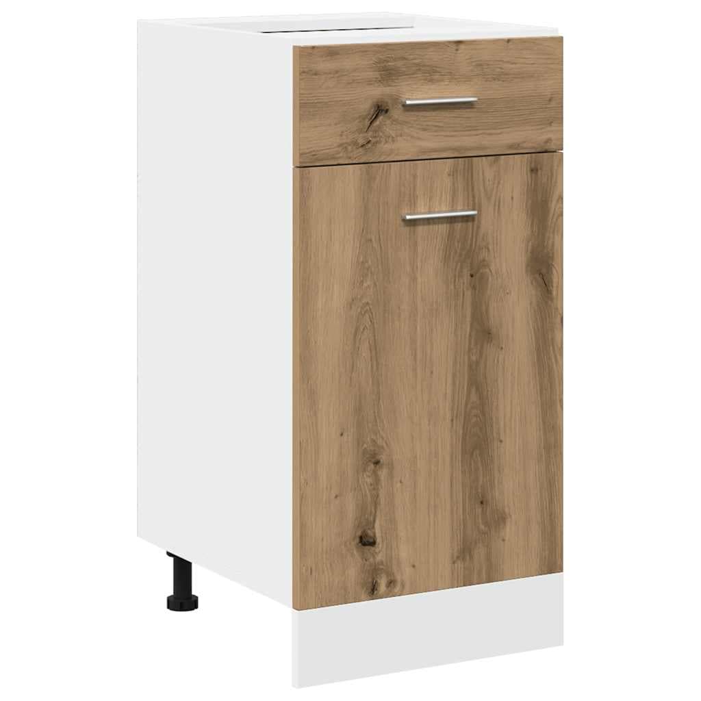 vidaXL 7-delige Keukenkastenset Lyon artisanaal eikenkleurig - foto 9