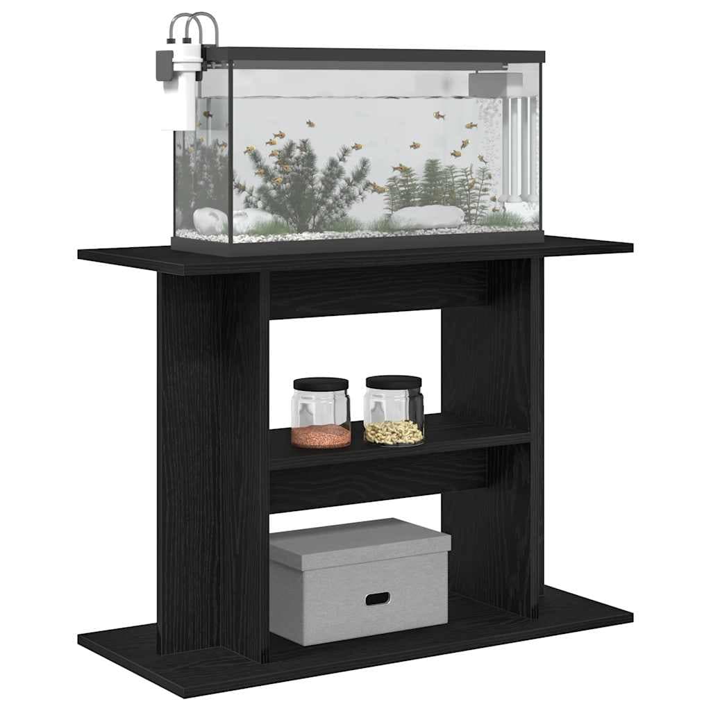 vidaXL Aquariumstandaard spaanplaat eikenkleurig - foto 4
