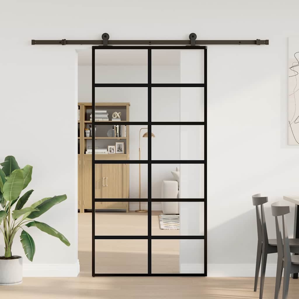 vidaXL Schuifdeur beslagset ESG-glas - foto 2
