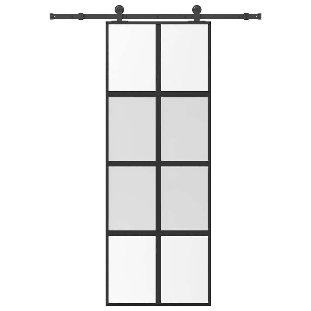 vidaXL Schuifdeur beslag gehard glas - foto 1