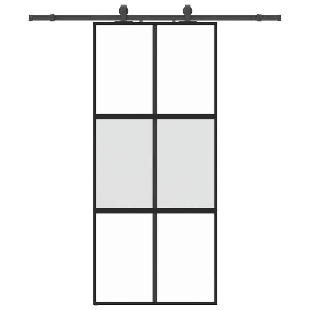vidaXL Schuifdeur beslagset gehard glas - foto 2