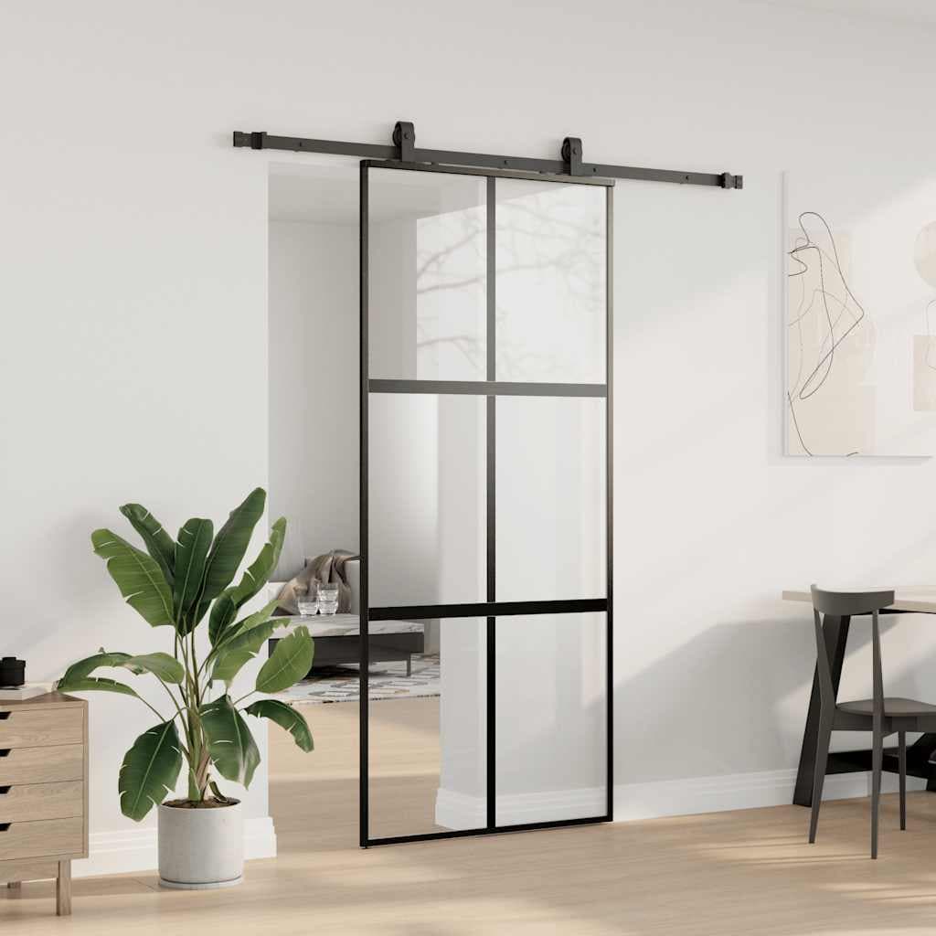 vidaXL Schuifdeur beslagset gehard glas - foto 3