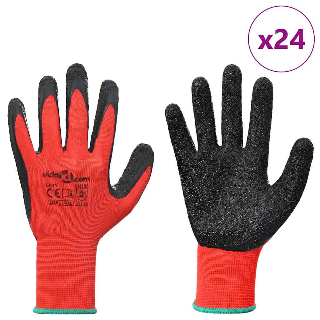 vidaXL Werkhandschoenen 11 / Latexcoating - foto 3